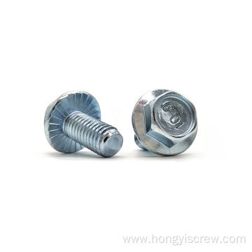 Titanium Flange Hex Bolts With Flange